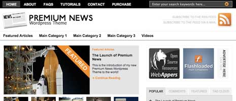Premium News Theme
